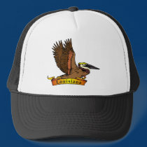 Louisiana Brown Pelican hats