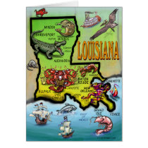 Louisiana Card