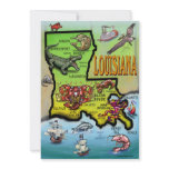 Louisiana Card Personalized Invitations