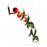 Louisiana Chili Peppers Post Cards
