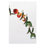 Louisiana Chili Peppers Stationery Paper