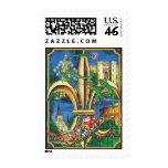 Louisiana Christmas Postage Stamp