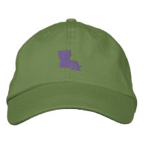 Louisiana embroidered hats by ZazzleEmbroidery Louisiana embroidered hats