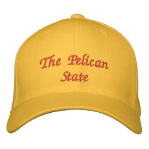 Louisiana Embroidered Hat embroidered hats