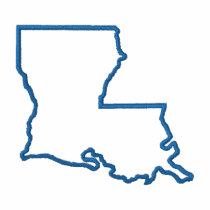 Louisiana embroidered shirts by ZazzleEmbroidery Louisiana embroidered shirts