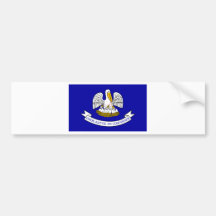 Louisiana Flag Bumper Sticker