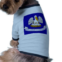 Louisiana Flag pet clothing by usaflags Louisiana Flag pet clothing