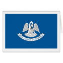 Louisiana Flag Greeting Card by FlagTshirts Louisiana Flag Greeting Card