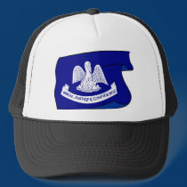 louisiana Flag hats