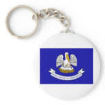 Louisiana Flag Keychains