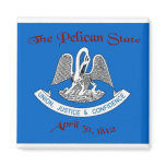 Louisiana Flag Magnet