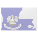Louisiana Flag Map stationery by usaflags Louisiana Flag Map stationery