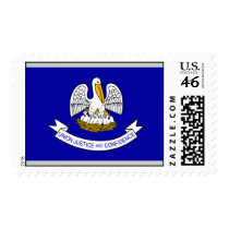 Louisiana Flag Postage
