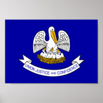 Louisiana Flag Print