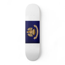 Louisiana Flag Custom Skateboard