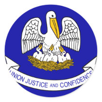 Louisiana Flag Sticker