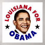 Louisiana For Obama posters