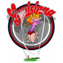 Louisiana golf shirt
