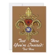 Louisiana Inivitations  Over 50 Colors Invites