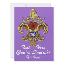 Louisiana Inivitations  Over 50 Colors Invites
