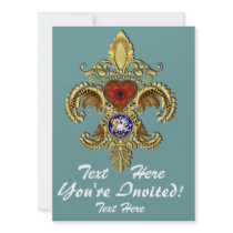 Louisiana Inivitations  Over 50 Colors Announcement