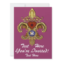 Louisiana Inivitations  Over 50 Colors Invites