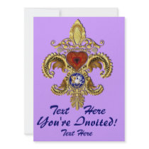 Louisiana Inivitations  Over 50 Colors Announcement