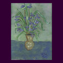 Louisiana Irises In A vase posters