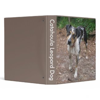 Louisiana Leopard Dog binder