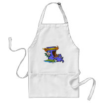 Louisiana Map aprons