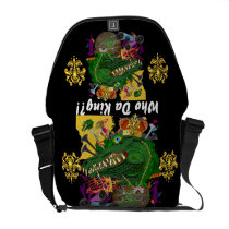Louisiana Mardi Gras Party Best view lg 30 Color Messenger Bags