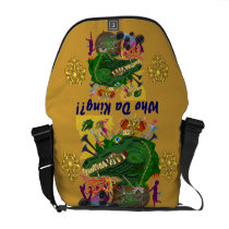 Louisiana Mardi Gras Party Best view lg 30 Color Courier Bags