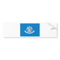Louisiana Official State Flag bumper stickers