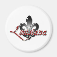 Louisiana Refrigerator Magnets