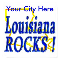 Louisiana Rocks ! posters by TShirtDotCom Louisiana Rocks ! posters