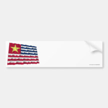 Louisiana Secession Flag of 1861 Bumper Sticker