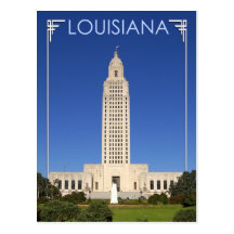 Louisiana State Capitol building, Baton Rouge Postcards