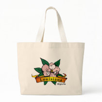 Louisiana State Flower Tote Bags