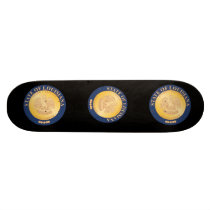 Louisiana State Seal Skateboards