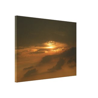 Louisiana Sunset Canvas Print