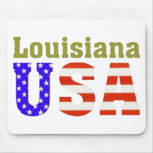 Louisiana USA! Mouse Pads