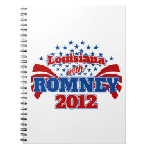 Louisiana with Romney 2102 Spiral Note Books