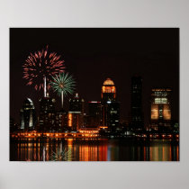 Louisville fireworks posters