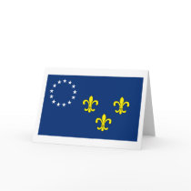 Louisville Flag Greeting Card