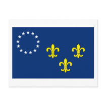 Louisville Flag Postcard