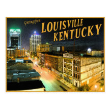 Louisville Kentucky Postcard