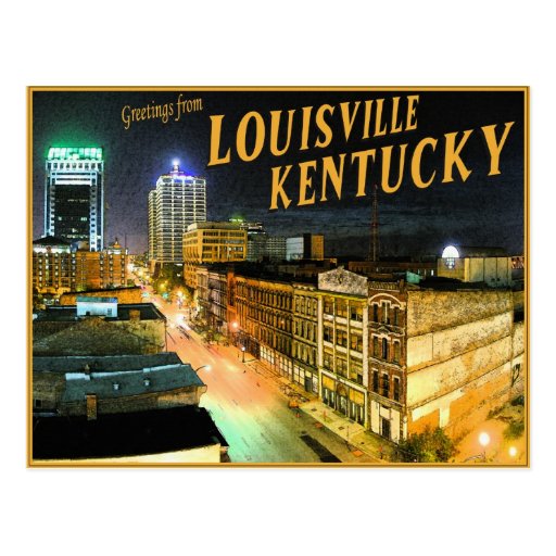 Louisville Kentucky Postcard Zazzle