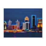 Louisville Ky Skyline Postcard