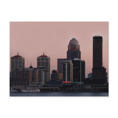 Louisville Skyline Postcard by OriginalPerspective