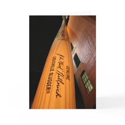 Louisville Slugger card